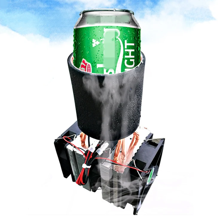 

KOOLASON DIY PC Desktop Beverage Fast Cooling cooler Peltier Semiconductor Fan Liquid refrigeration