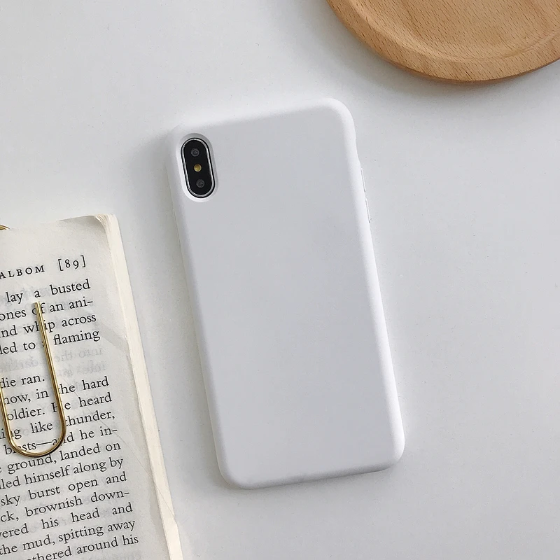 6 Тот же жидкий силиконовый чехол все включено для iPhone11 Pro MAX XSMAX XR Чехол для мобильного телефона 6 7 8plus защитный чехол TPU - Цвет: 6