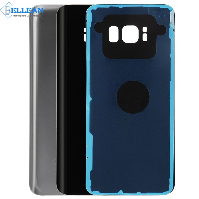 Dinamico S8 G950 Корпус задняя крышка чехол для Samsung Galaxy S8 G950 батарея задняя крышка стеклянная панель Задняя крышка корпуса Дверь 10 шт