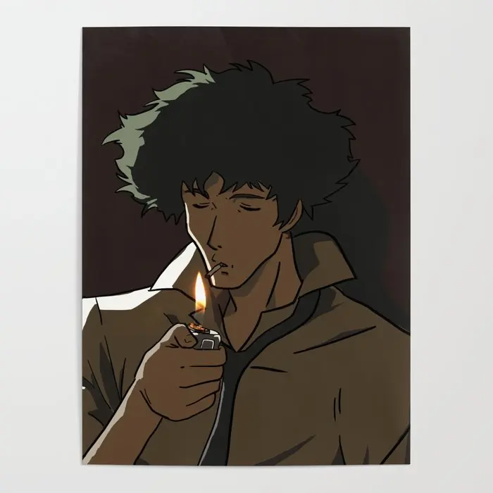 Красивый человек ковбой Bebop аниме домашний Декор картина холст печать постер