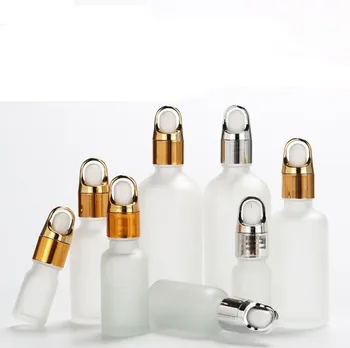

5ml 10ml 15ml 30ml 50ml 100ml Frost Glass Dropper Bottle Empty Cosmetic Packaging Container Vials Essential Oil Bottles