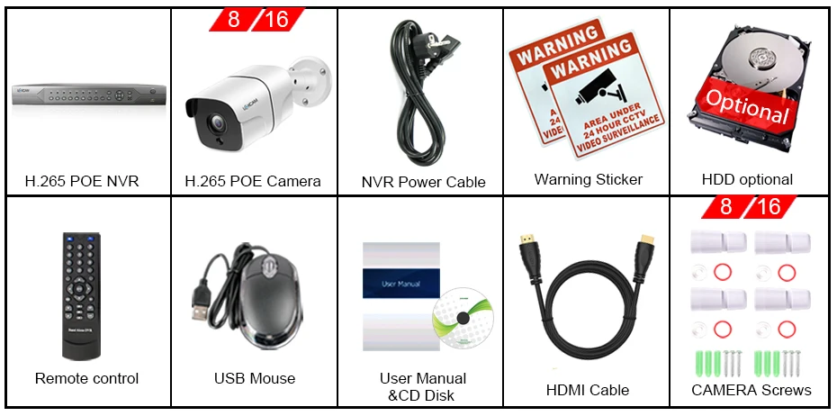 包装-NVR-16CH-枪机-1