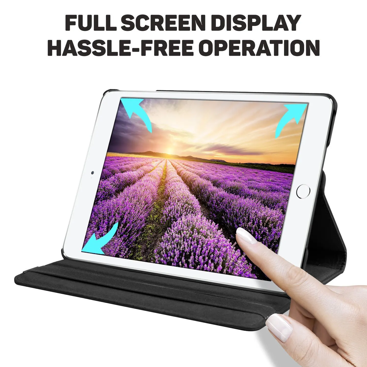 Чехол для iPad 3 A1416 A1430 A1403 чехол Apple ipad 2012 выпуска вращающийся на 360 градусов книжка