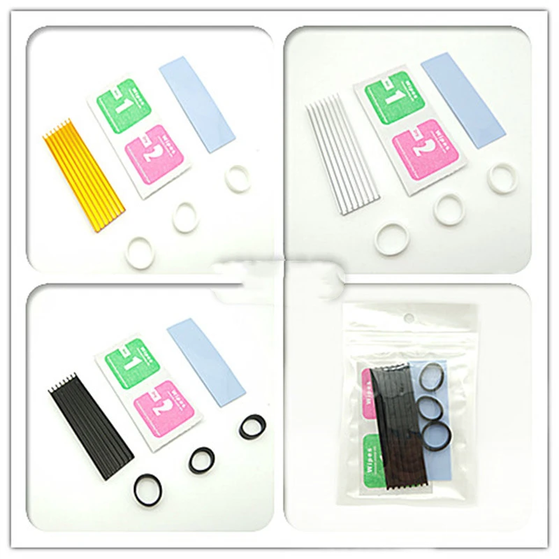 Aluminum Heatsink Radiator 70x22x6MM M.2 SSD Hard disk Heat Sink With Thermal Pad SSD Aluminum Fin Nvme 512