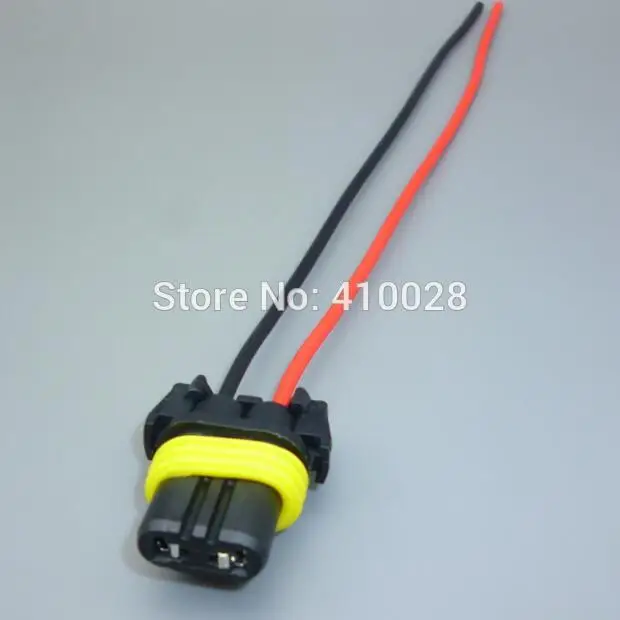 

worldgolden 5/30/100PCS 9005 HB3 Universal Adapter Wiring Harness Sockets Wire For Headlights Fog Light