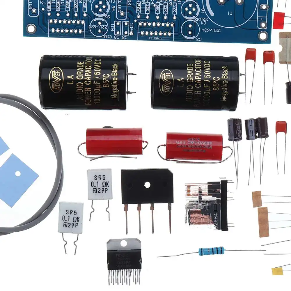 

LEORY DA7294 Two Channel Audio Amplifier Board 70Wx2 Speaker Protection Power Amplifier Board Diy Kit DIY Sound System Speaker