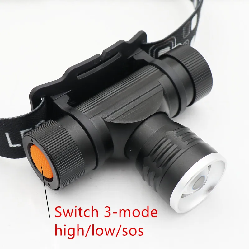 T6 Led Head Light Lamp 3-Mode Zoom Headlight Usb Charge Head Torch Camping Flashlight Hunting Frontal Lantern Lamp