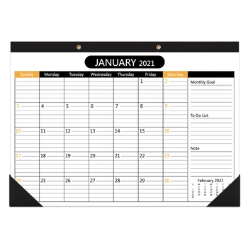 

2021-2022 Desk Calendar 2 Years Itinerary Schedule for Office Organizing Home