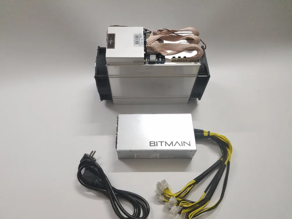 Б/у AntMiner T9 10,5 T ASIC Майнер для биткойнов BCH Miner 16nm BTC Mining machine 10500G с PSU(источник питания BITMAIN