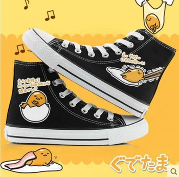 

Gudetama anime cartoon fashion students high help cosplay cos shoes canvas shoes casual comfortable men and women college