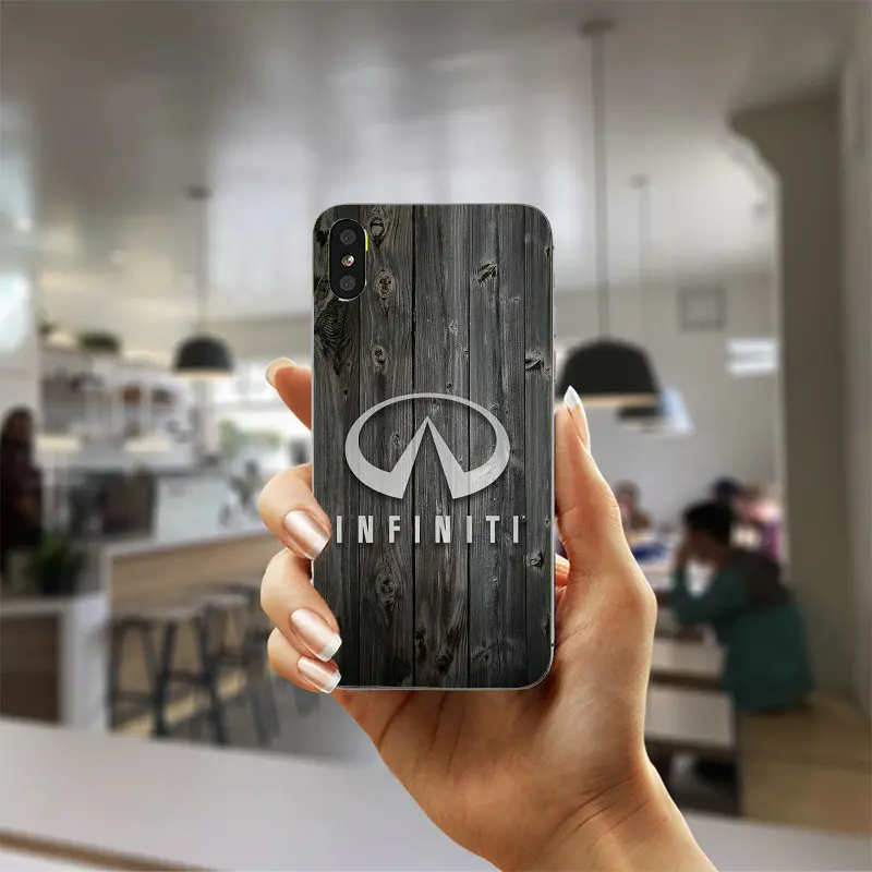 Picture 12 Модный супер автомобильный логотип Infiniti Мягкий Силиконовый ТПУ чехлы для мобильных телефонов iPhone 10 8 7 Plus 6 6S Plus 5 5S SE 5C 4S оболочки сумки - Цвет: Picture 12