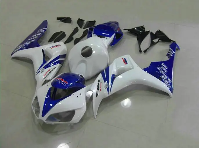 Топ литья под давлением ABS полный обтекатель комплект Подходит для Honda CBR1000RR 06 07 2006 2007 1000RR Обтекатели Горячий синий белый