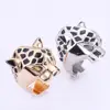 High Quality Leopard Man Woman Cocktail Statement Ring Green Zircon Eyes Jewelry Dropship Size 6/7/8/9 5