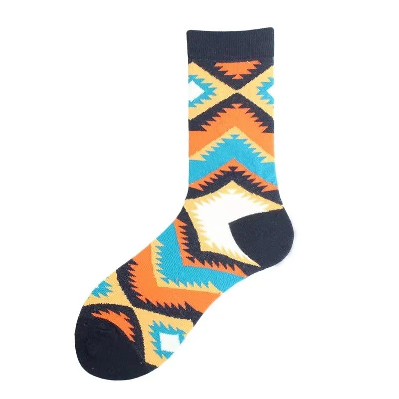 Fashion Cotton Men Socks Breathable All Seasons Socks Comfortable Socks