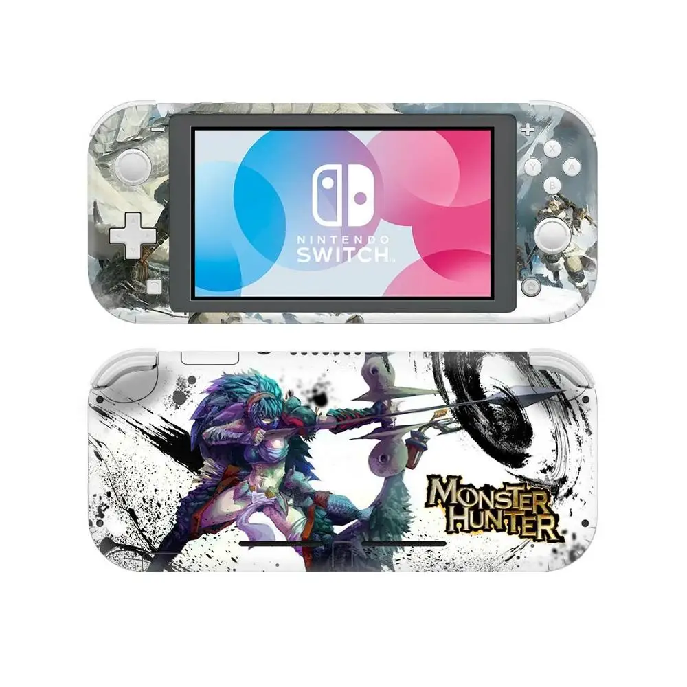 YSNSL0197 Наклейка для кожи nintendo Switch, наклейка охотника на монстра, чехол для nintendo Switch Lite, Защитная пленка для nintendo Switch, Виниловая наклейка для кожи - Цвет: YSNSL0197