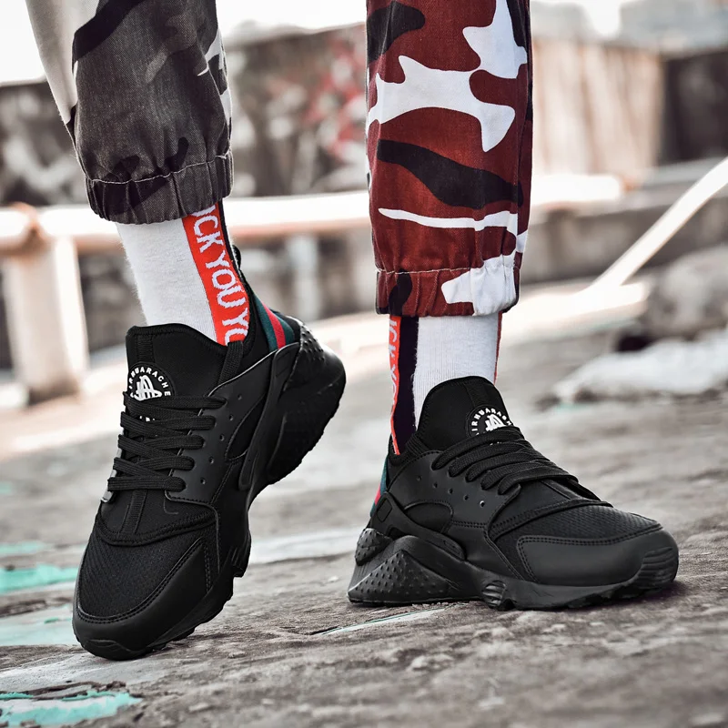 Мужские кроссовки для бега, повседневные модные кроссовки для мужчин, сетчатая уличная Удобная дышащая походная обувь, дропшиппинг, AODLEE
