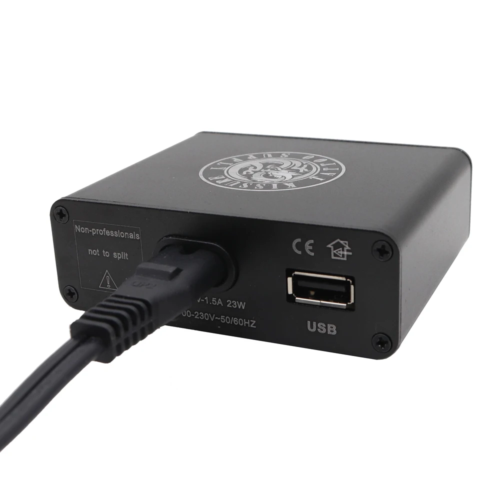 KISSURE мини lcd тату машина силовой трансформатор напряжения светодиодный цифровой цветной блок для тату машины питания