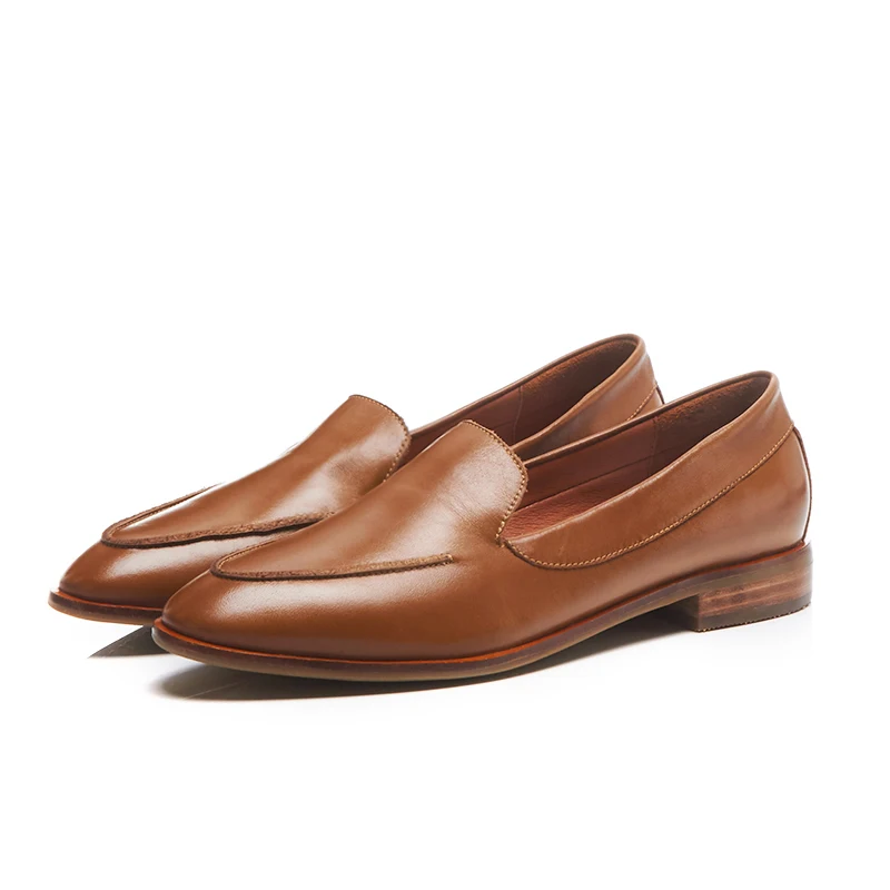 Chaussures femme/Брендовая обувь; женские лоферы из натуральной кожи; Мягкие Удобные оксфорды; женская повседневная обувь; zapatos mujer