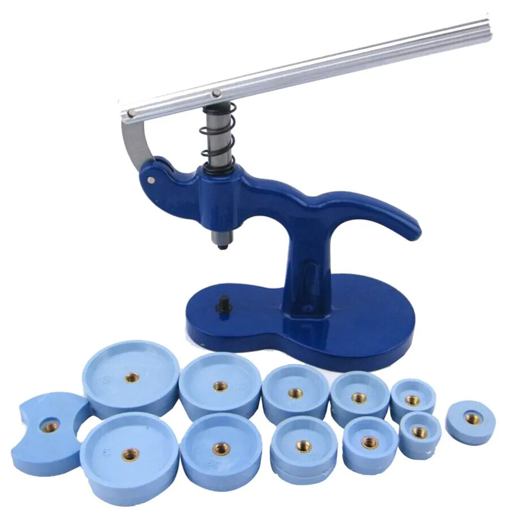 

Watch Press Tool Watch Battery Replacement Tool Kit Fitting Dies For Watch Back Remover Watch Capper Hot
