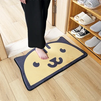 

Cartoon Animal Cat Printing Doormat Absorbent Memory Foam Bath Mat Non-slip Toilet Rug Bathroom Foot Pad Home Decor Floor Carpet