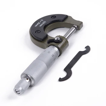 

0~25mm 0.01mm Outside External Metric Gauge Micrometer Machinist Measuring Tools