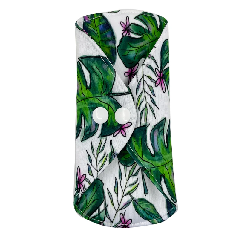 LECY ECO LIFE Health Feminine Hygiene bamboo Panty Liner Reusable Waterproof Bamboo Material Menstrual Cloth Sanitary Pads 5