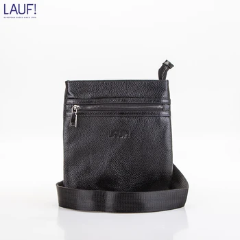 

Men's bag 6612-2 Black, Lauf!, leather