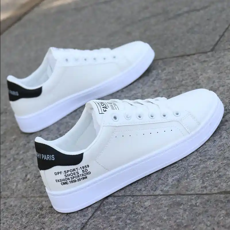 mens stylish white sneakers