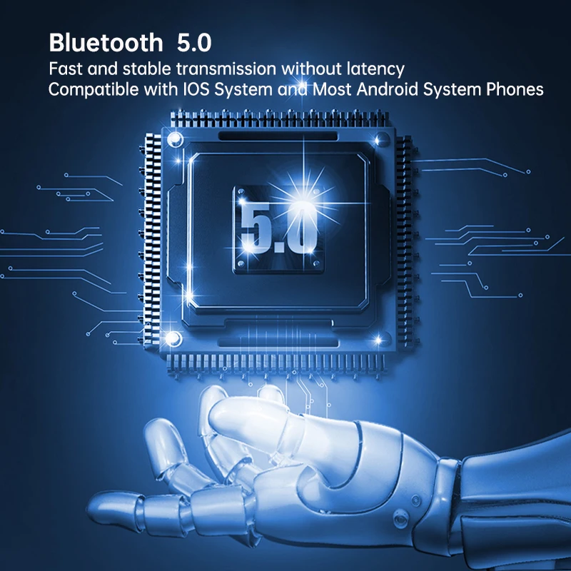 Музыкальный плеер Arikasen Bluetooth гарнитура с микрофоном памяти 8 Гб спортивный MP3 8H