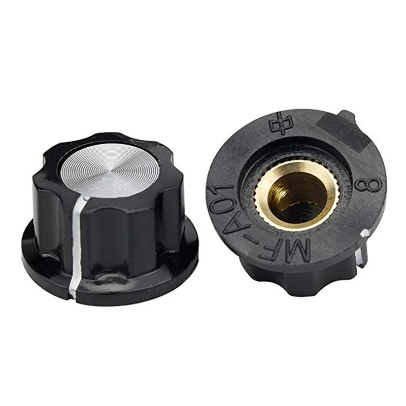 10 шт. MF-A01Potentiometer ручка крышка внутренний 6 мм поворотный переключатель бакелит WH118 WX050