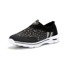 Новинка; тканая повседневная обувь; дышащая модная мужская обувь