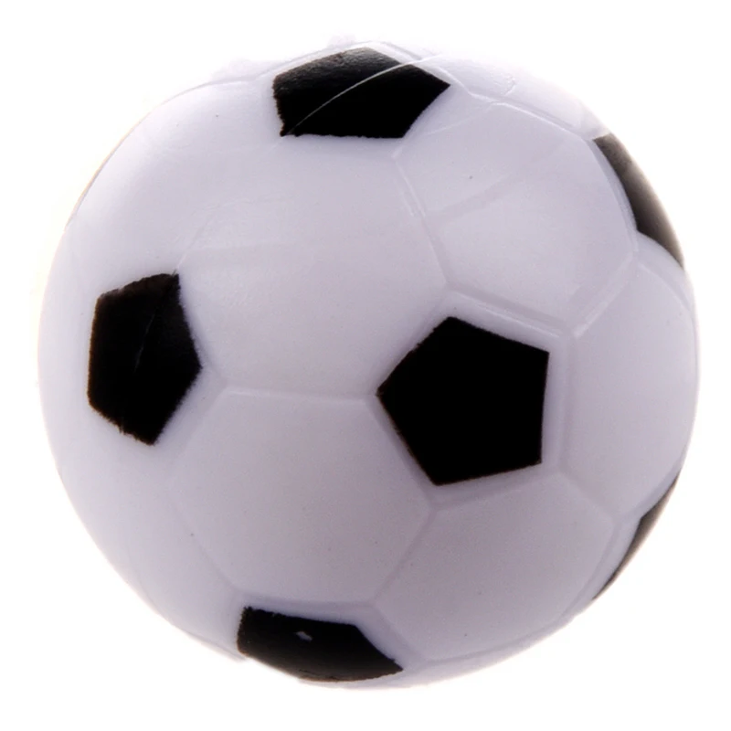 Маленький футбольный Настольный мяч пластиковый жесткий Homo logue детская игра игрушка черный белый