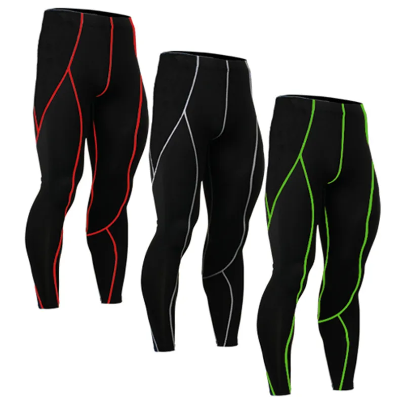 BJJ MMA Jogging Leggings Running Compression Pants Athletic Football Trousers Training Sport Yoga Sportswear Gym Workout Tights
