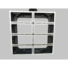 640x640 мм литье алюминия пустой шкаф P5/P10 комнатный, уличный, светодиодный экран дисплея p5 пустой шкаф панель Прокат