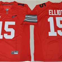 Мужские трикотажные изделия из штата Огайо Ezekiel Elliott 15 Diamond Quest college