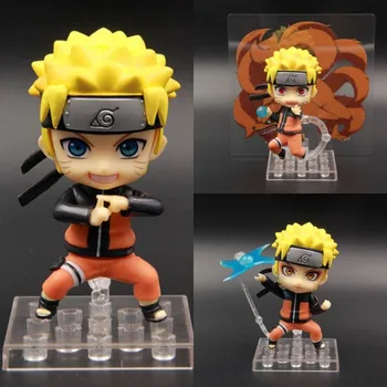 

Anime Naruto Uzumaki Naruto PVC Action Figure Collectible Model doll toy 10cm (3pcs/set)