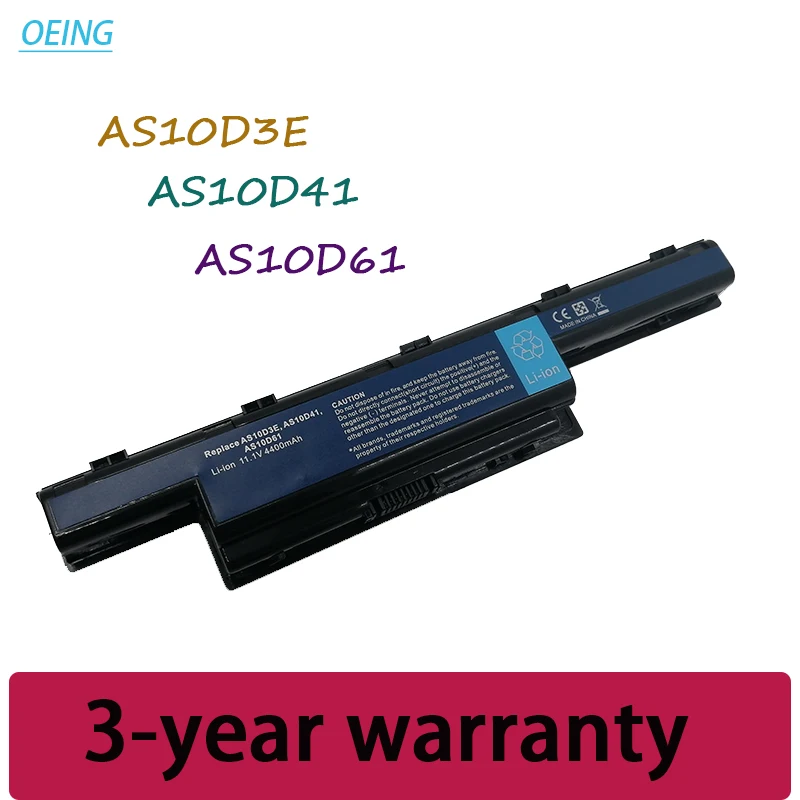 AS10D31 Оригинальный аккумулятор для ноутбука Acer Aspire V3 5741 5742 5750 5551G 5560G 5741G 5750G AS10D51 AS10D61