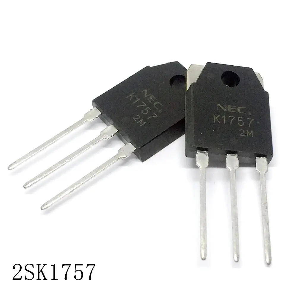 MOS 2SK1757 TO-3P 15A/500V 10 шт./лот новинка на