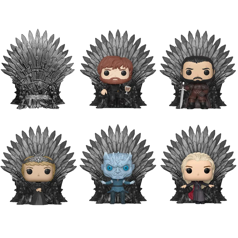 FUNKO POP Железный Трон фигурка аниме куклы получили Игра престолов ночной король даенерис Ланнистер Джон снег игрушки для взрослых подарки