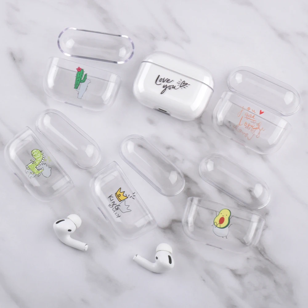

fashion Bluetooth Headset Earphone Cover Case For Airpods pro 3 Luxury Sports Transparent Hard PC tpu protective Box Coque