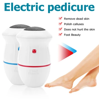 

Electric Foot File Vacuum Callus Remover USB Charging Electric Foot Files Pedicure Cracked Dead Skin Remover Kit Feet Care