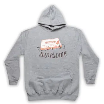 

CASSETTE TAPE AWESOME TEXT RETRO VINTAGE COOL MUSIC ADULTS KIDS HOODIE