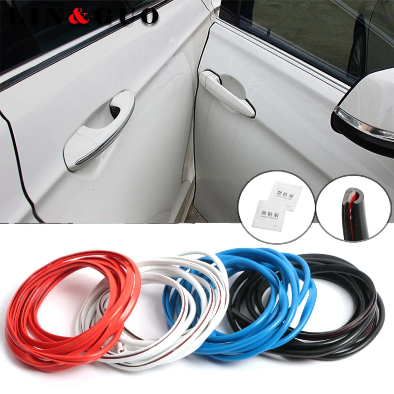 3 м/компл. края машинной двери резиновая защита от царапин автомобильное