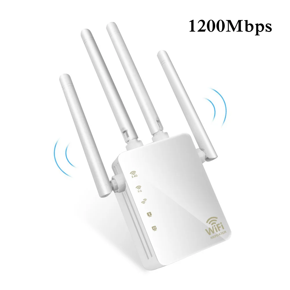 Двухдиапазонный Wi-Fi ретранслятор 1200 Мбит/с 2 4 ГГц/с усилитель сигнала соединения