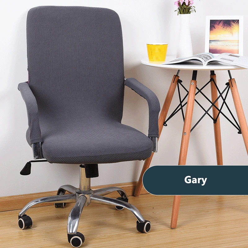 Spandex Computer Chair Cover Elastic Fabric Office Chair Armrest Easy Chair Covers Stretch Washable Cover Cover Removeable Chair Cover Aliexpress