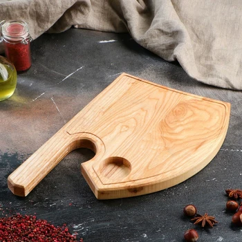

Chopping board, for serving "Ax", 35x23 cm, solid ash