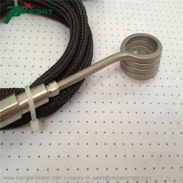ID20x12.7mm Змеевиковый подогреватель enail с 5pins разъём xlr