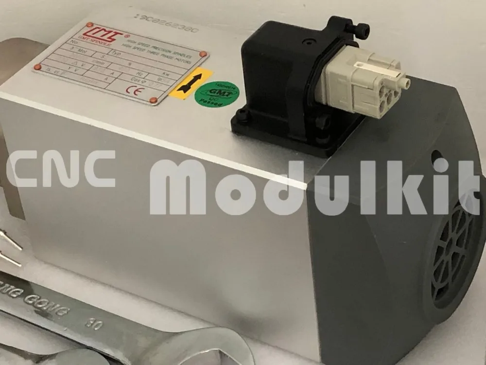 2.2KW пневмошпиндель GMT резьба по дереву cnc фрезерный станок с ЧПУ для Резки Электрический шпиндель Вентилятор охлаждения 24000 об/мин 220V ER25 Модульный Набор cnc