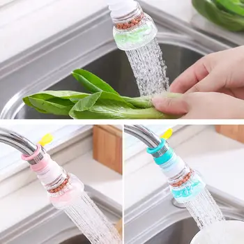 

Filter Water Purifier Splash Water Faucet Rotating Drainer Can Extend Medical Stone Filter Shower Household Set
