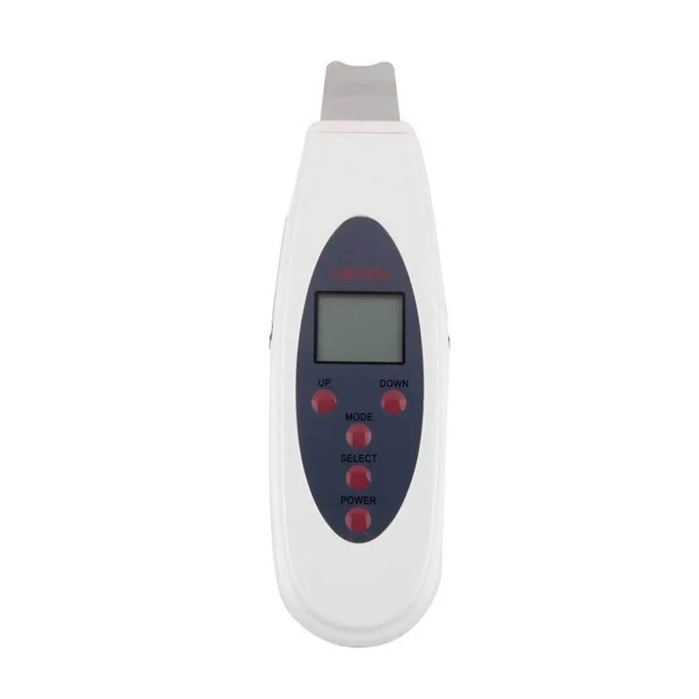 EU PLUG Skin Scrubber LCD Digital Skin Scoop Skin Deep Cleaning Cleansing Exfoliation To Blackheads To 2